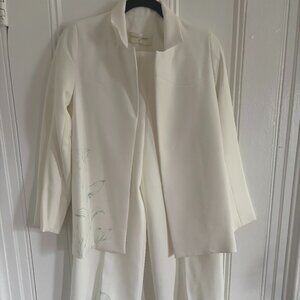 Camila Támara White Suit